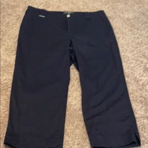 Lauren Ralph Lauren. Navy. 10P. Crops.